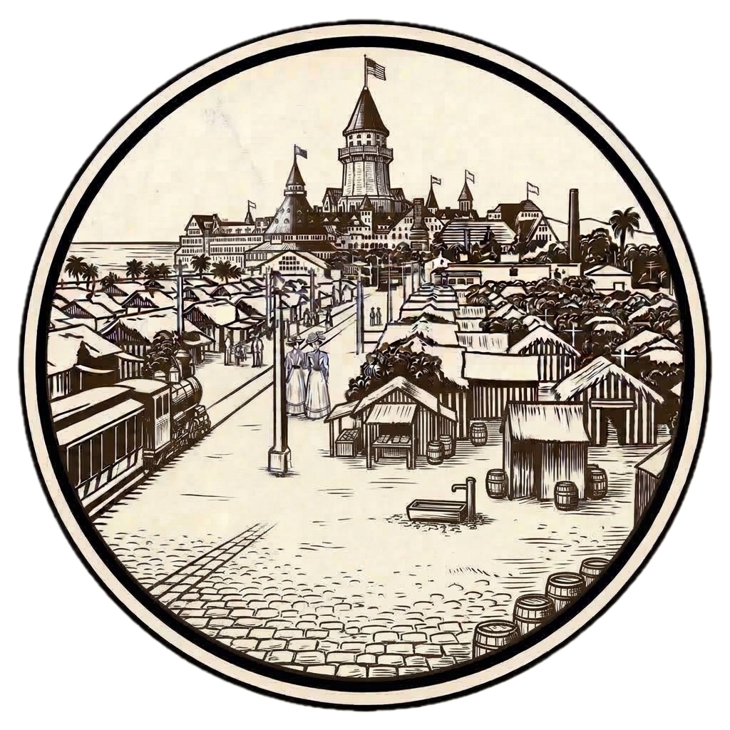 Coronado History Seal & Crown