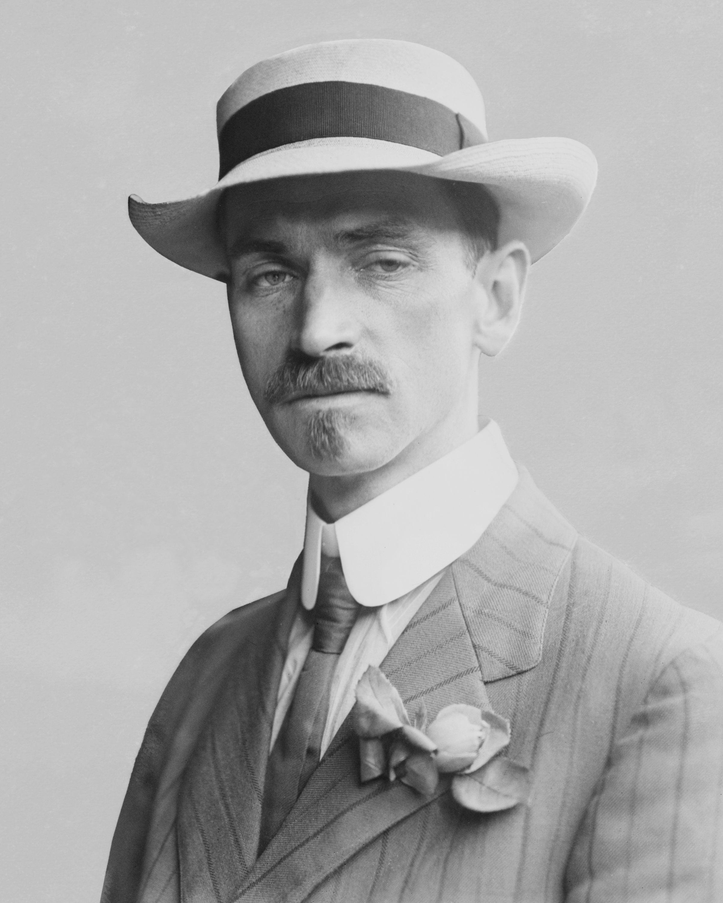 Portrait of Aviation Pioneer Glenn Hammond Curtiss