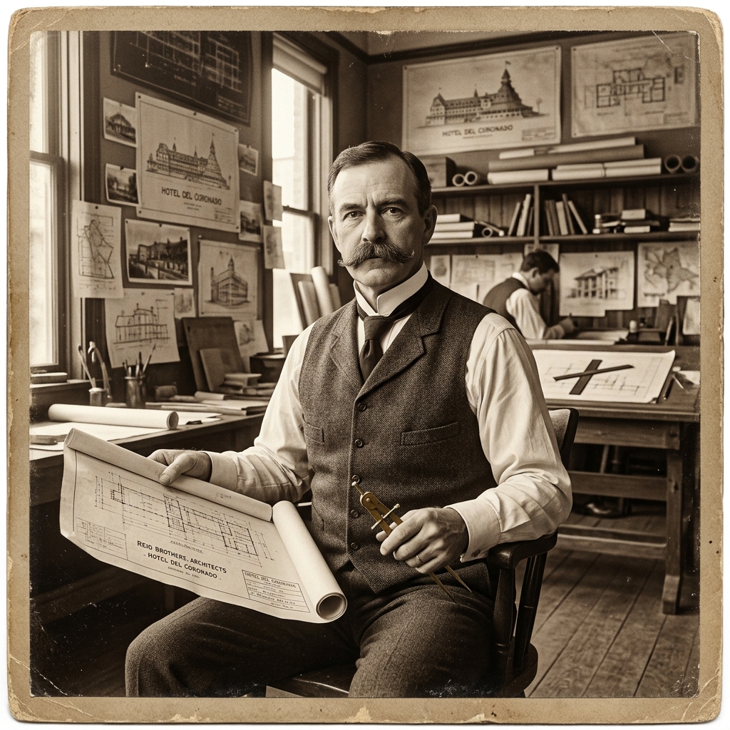 James W. Reid, Lead Architect of Hotel del Coronado