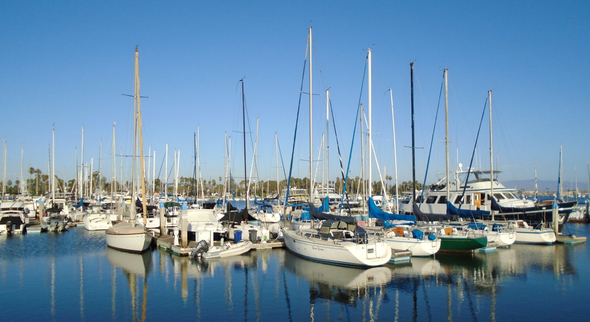 Glorietta Bay Sailing Anchorage and Coronado Yacht Club Waters