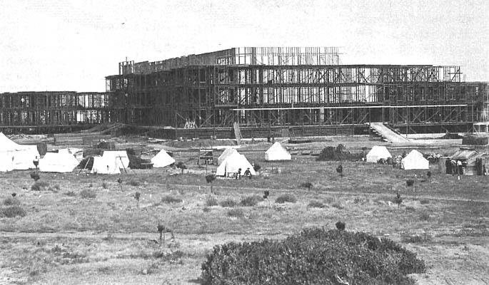 Hotel del Coronado Construction in 1887