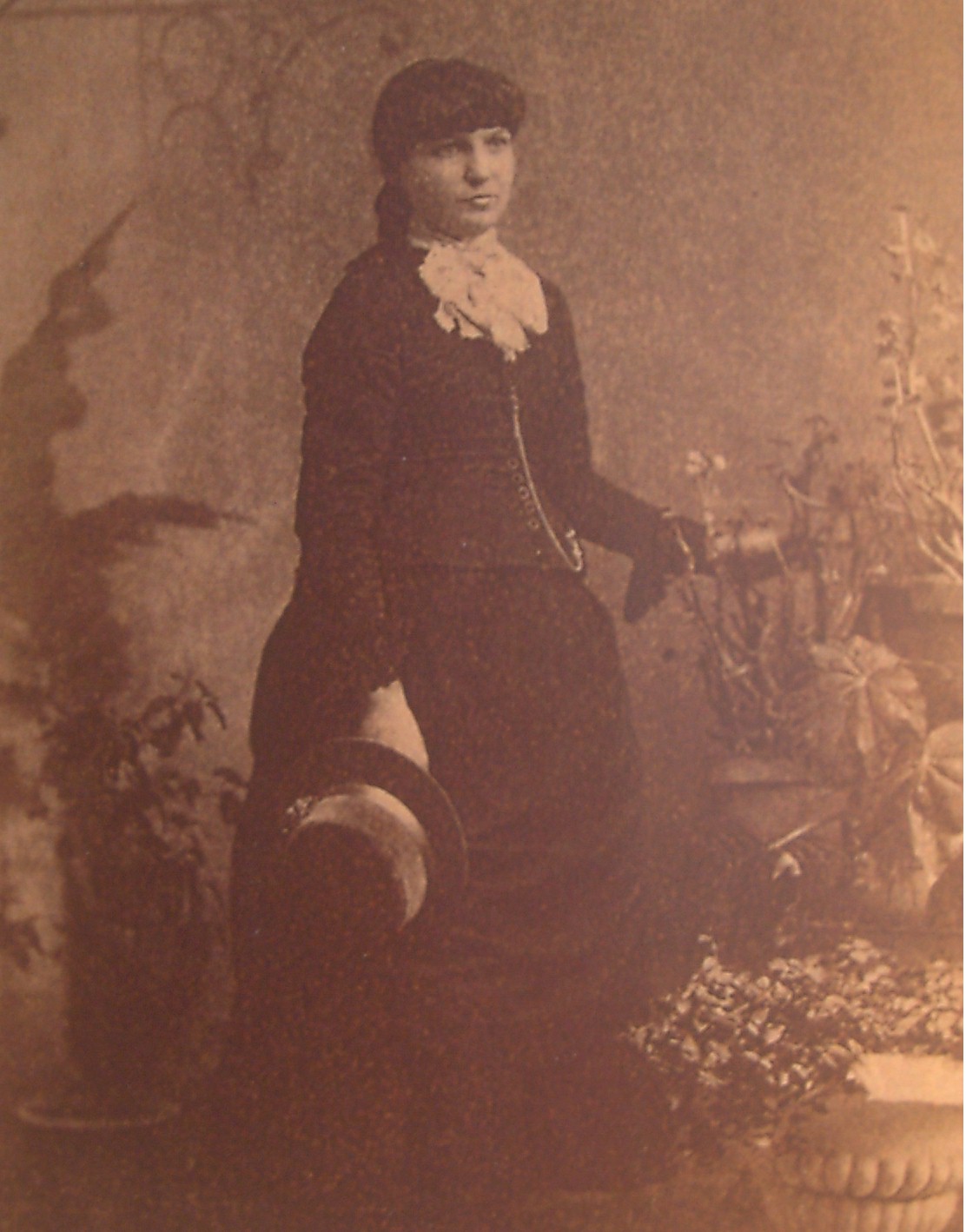 Historical Cabinet Portrait of Kate Morgan (1865-1892)