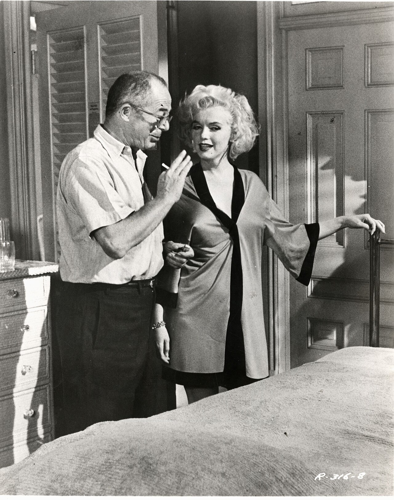 Billy Wilder Directing Marilyn Monroe at Hotel del Coronado